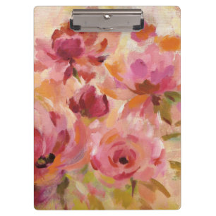 Blumenstrauß der Rosen Klemmbrett