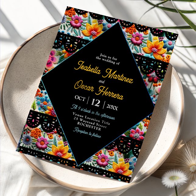 Blumenstrauß Einladung zur Hochzeit (Von Creator hochgeladen)