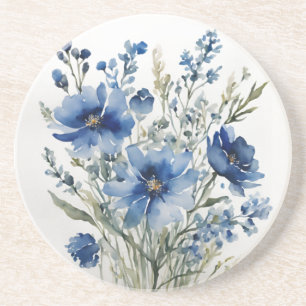 Blumenstrauß Elegante Aquarellmalerei Getränkeuntersetzer