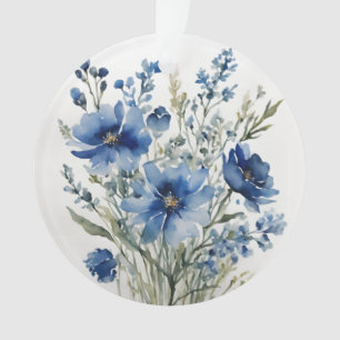 Blumenstrauß Elegante Aquarellmalerei Ornament