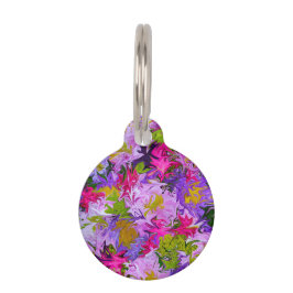 Blumenstrauß Farbdes abstrakten Kunst-mit Tiermarke