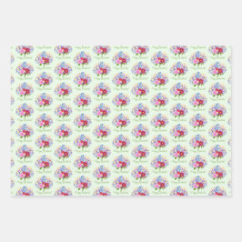 Blumenstrauß Geschenkpapierbögen Geschenkpapier Set
