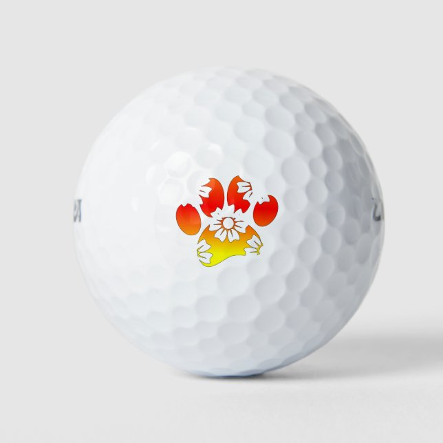 Blumenstrauß Golfball (Vorderseite)