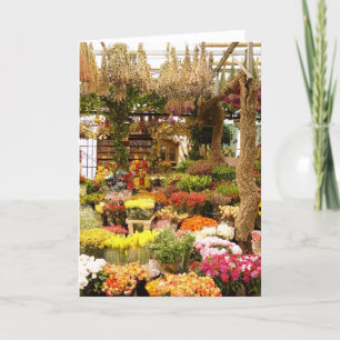 Blumenstrauß-Gruß-Karte Karte