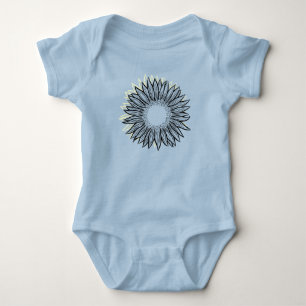 Blumenstrauß-Hängematte Baby Strampler