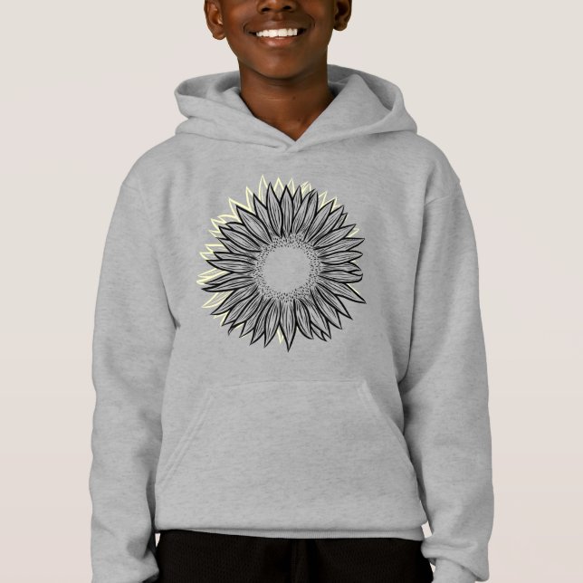 Blumenstrauß-Hängematte Hoodie (Vorderseite)