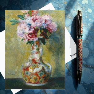 Blumenstrauß in einer Vase von Auguste Renoir Postkarte