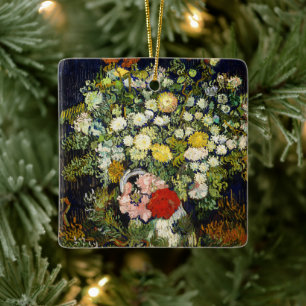 Blumenstrauß in einer Vase von Vincent Van Gogh Keramikornament