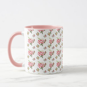 Blumenstrauß-Kaffeetasse Tasse