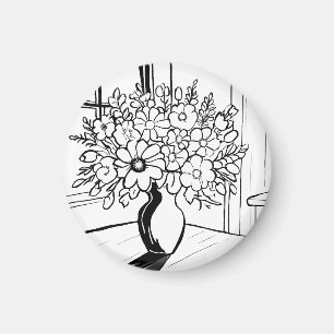 Blumenstrauß  magnet