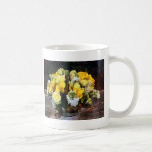 Blumenstrauß mit Rosen und Calla-Lilien Tasse
