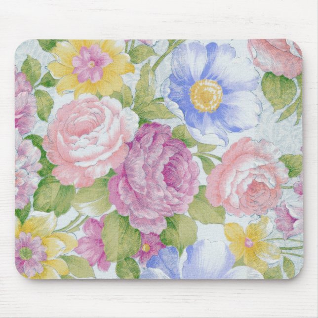 Blumenstrauß Mousepad (Vorne)