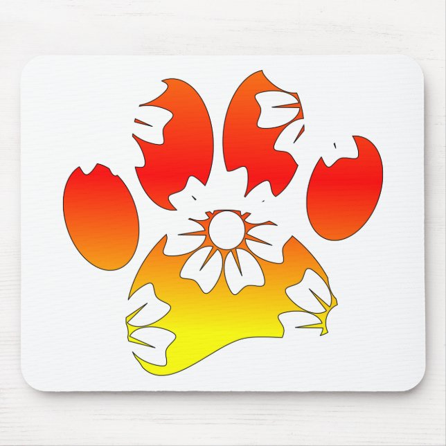 Blumenstrauß Mousepad (Vorne)