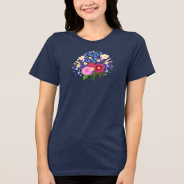 Blumenstrauss Navy Tri-Blend Shirt