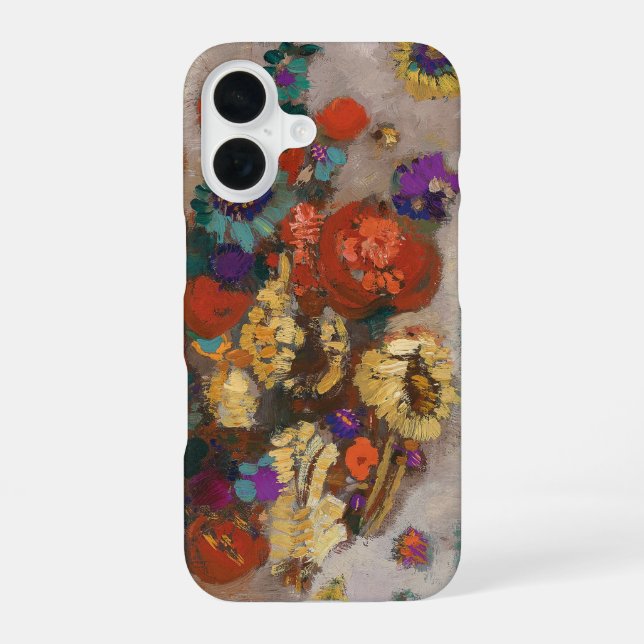 Blumenstrauß | Odilon Redon iPhone 16 Hülle (Rückseite)