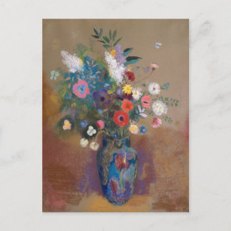 Blumenstrauß - Odilon Redon Postkarte