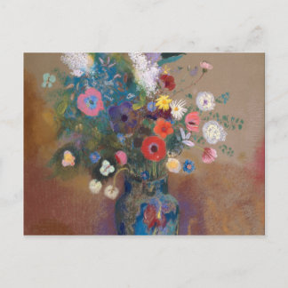 Blumenstrauß - Odilon Redon Postkarte