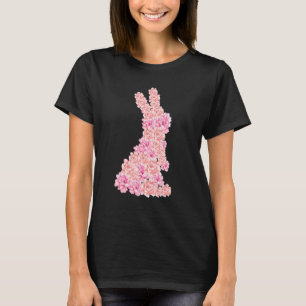 Blumenstrauß Ostern Bunny Girls Frühlingsblumen Ra T-Shirt
