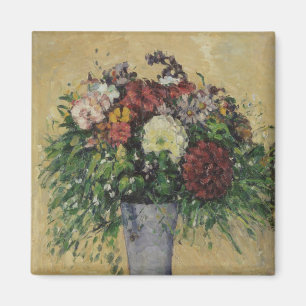 Blumenstrauß Pauls Cezanne   der Blumen in einem Magnet