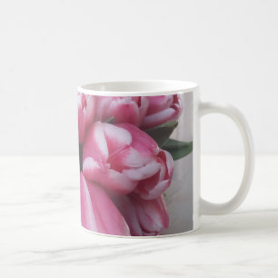 Blumenstrauß, Pink Tulips, Blume Tasse