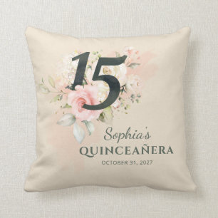 Blumenstrauß Pinzeanera Rosa Rustikaler Schmutz 15 Kissen