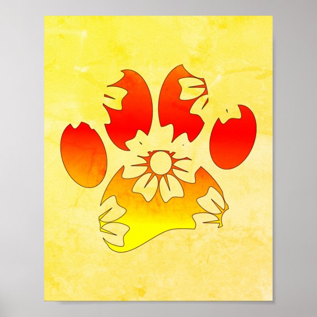 Blumenstrauß Poster (Vorne)