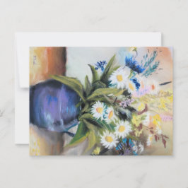 Blumenstrauß Postkarte