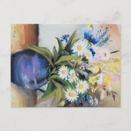 Blumenstrauß Postkarte