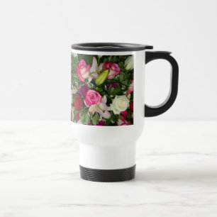 Blumenstrauß Reisebecher