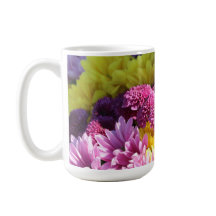 Blumenstrauß, rosa und gelbe Milchsorten