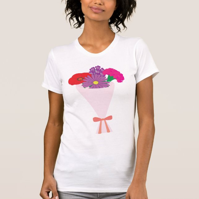 Blumenstrauß T-Shirt (Vorderseite)