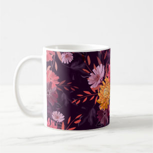Blumenstrauß Vintag: Herbstgärtnerei Kaffeetasse
