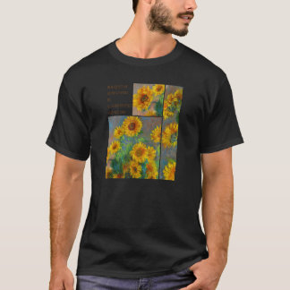 Blumenstrauß von Claude Monet France 1881 T-Shirt