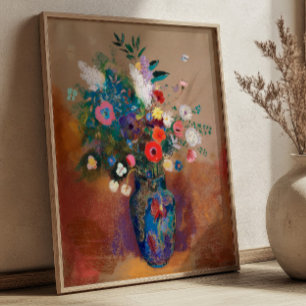 Blumenstrauß von Odilon Redon Stillleben Poster