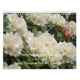 BLUMENSTRÄUSSE für MUTTER Kalender Blumen Baslee