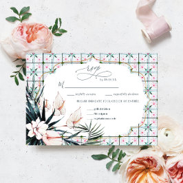 Blumensträuße | RSVP für tropische Hochzeiten in M Karte