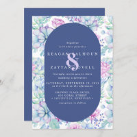 Blumensukkulente Botanische Kaktus Moderne Hochzei