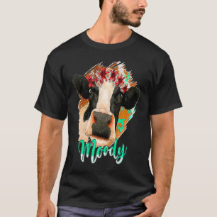 Blumentagebuch Highland-Kuh launische Färse landwi T-Shirt