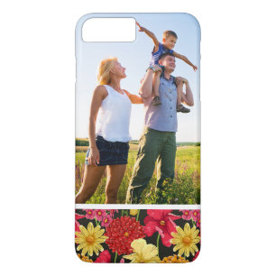 Blumentapete des kundenspezifischen Fotos in der Case-Mate iPhone Hülle