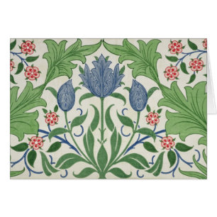 Blumentapetenentwurf