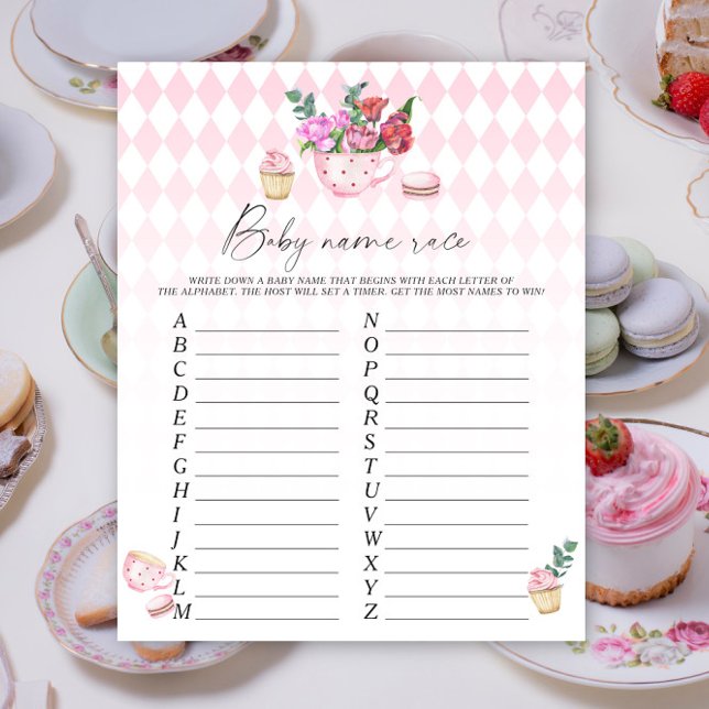 Blumentee-Party - Kindernamenspiel (Von Creator hochgeladen)