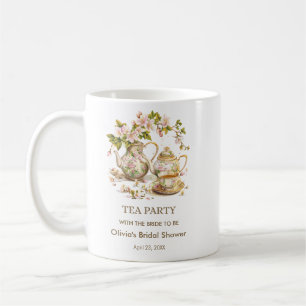 Blumentee-Teekannen-Teeparty-Brautabschied Kaffeetasse
