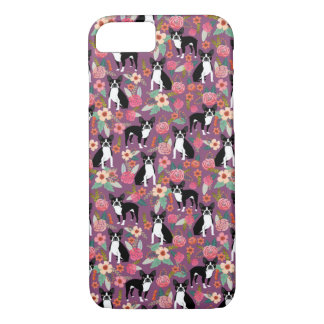 Blumentelefonkasten Bostons Terrier - iphone Fall Case-Mate iPhone Hülle