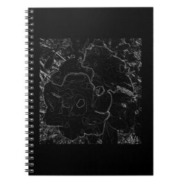 Blumenthema Notizblock