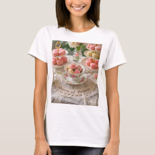 Blumentisch, Teetassen, mehrstöckige Tabletts Maca T-Shirt