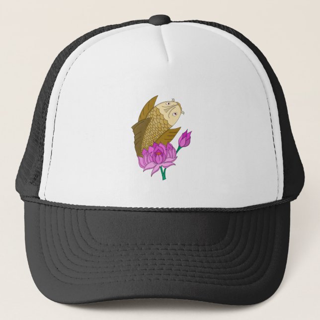 Blumentopf Truckerkappe (Vorderseite)