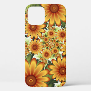 Blumentraum, Moderne Abstrakte Blume Fraktal Kunst Case-Mate iPhone Hülle