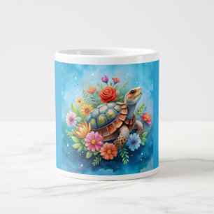 Blumenturtle Jumbo-Tasse