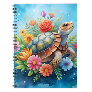 Blumenturtle Notizblock