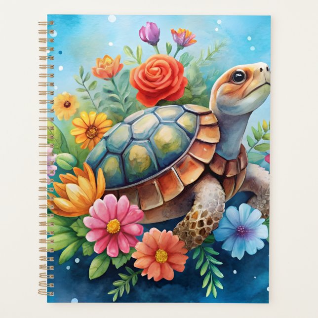 Blumenturtle Planer (Vorderseite)